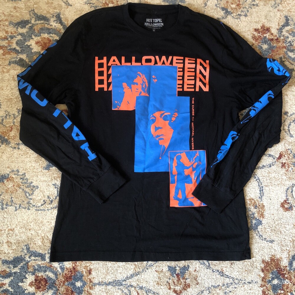 Hot Topic Halloween The Curse Of Michael Myers Medium 2019 Long Sleeve Shirt